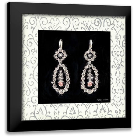 Fabiano, Marco 12x12 Black Modern Framed Museum Art Print Titled - Samanthas Boudoir with Border IV