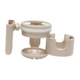thumbnail image 3 of Portabotellas para cochecito, portavasos con carrito, organizador para cochecito de bebé, se adapta a la mayoría de tazas, portavasos giratorio para Caqui, 3 of 8