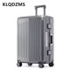 thumbnail image 2 of KLQDZMS maleta con ruedas caja de embarque de 20 pulgadas 22 "24" 26 "28 pulgadas cubierta de carrito de gran capacidad equipaje con marco de aluminio para mujer, 2 of 4