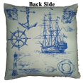 thumbnail image 2 of PKQWTM Nautical Set Reversible Mermaid Cushion Cover Home Decor Sequin Pillow Case Size 20x20 inches, 2 of 2