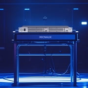 Stereo Equalizer for Home Audio System, Dual Channel 15-Band Silver Graphic Equalizer Professional Rack Mount DJ EQ, Noise Reduction - EQ215S