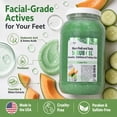 thumbnail image 4 of SPA REDI – Exfoliating Scrub Pumice Gel, Cucumber Melon, 128 Oz - Manicure, Pedicure and Body Exfoliator Infused with Hyaluronic Acid, Amino Acids, Panthenol and Comfrey Extract, 4 of 7