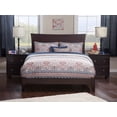 thumbnail image 3 of AFI Metro Queen Low Profile Wood Platform Bed Frame with Panel Headboard, Espresso, 3 of 7