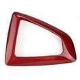 thumbnail image 1 of Car Interior Decoration Carbon Fiber Gear Shift Frame Cover Trim Red Right Hand Driving, 1 of 10