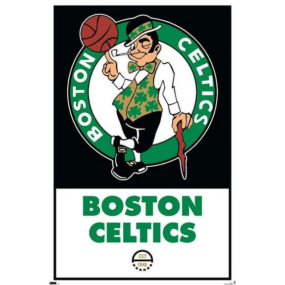 NBA Boston Celtics - Logo 21 Wall Poster, 22.375" x 34"