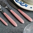 thumbnail image 2 of ARIMI Nilu Ensemble de Coutellerie Italienne en Acier Inoxydable 24 Pcs - Service pour 6 - Poignée Rose, 2 of 4
