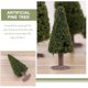 thumbnail image 5 of 10 piezas de pinos en miniatura, modelo de paisaje verde, árboles de cedro., 5 of 7