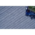 thumbnail image 5 of Exquisite Rugs Florence Indoor/Outdoor Handmade Flatweave P.E.T. Yarn Navy Area Rug, 5 of 7