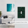 thumbnail image 5 of DouZhe 1-Gang Toggle Switch Wallplate, Nordic Viking Mystic Runes Green Decorative Wall Plates, 5 of 7