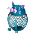 thumbnail image 2 of Coin Box Cat Animal Decoration Wrought Iron Handmade Money Saving Box Birthday Gift, 2 of 7