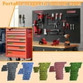 thumbnail image 2 of 12 Pack of Magnetic Toolbox Labels, 3D-Printed Tool Box Labels, General Tool Box Organize Accessories, Reusable Tags for Steel Toolboxes, Carts, Drawers, and Cabinets(Red), 2 of 8