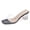 Black, variant on Clear Block Heel Sandals for Women Chunky Heel Open Toe Slip on Shoes Square Toe Transparent Strap Mule Slides for Beach Vacation Summer Party Daily Wear