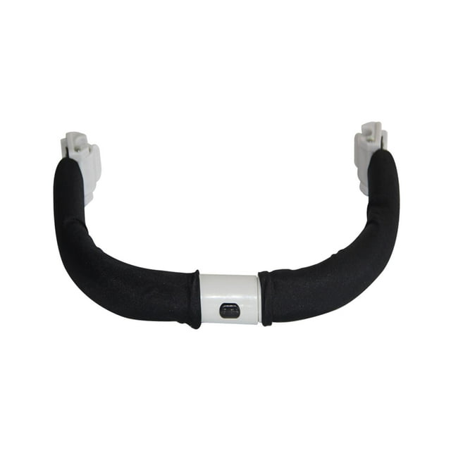 Barra de reposabrazos para cochecito de bebé, práctica, fácil de instalar, accesorios para cochecito, piezas de repuesto, manija de reposabrazos, , Negro
