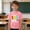 Pink, variant on Cotton Boys T Shirts Active Fit Embossed Raglan Back to School Shirt Tshirt Black Pull-On Graphic Tees Crew Neck Short Sleeve Adaptable Second Grade Shirt,3 Years