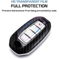 thumbnail image 7 of Key Fob Cover Compatible with Fit for Infiniti Q50 Q60 QX50 QX55 QX60 EX25 EX35 FX35 FX45 FX50 EX37 2018-2025 ABS Keychain, 7 of 7