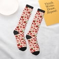 thumbnail image 5 of Balery Tomatoes Printed Novelty Socks Men's Women's Crew Socks Sports Socks Knee High Socks Cotton Socks Quirky and Cool Socks, 5 of 9