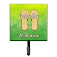 thumbnail image 1 of Carolines Treasures BB7454SH4 Flip Flops Welcome Leash or Key Holder, 1 of 1