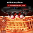 thumbnail image 6 of 2026 New Deep Tissue Massager, 16 Head Massage Deep Tissue, 30 Intensity Levels with 16 Massage Heads, Quiet Percussion Massagers for Legs, Waist, Buttocks Muscles, 6 of 7