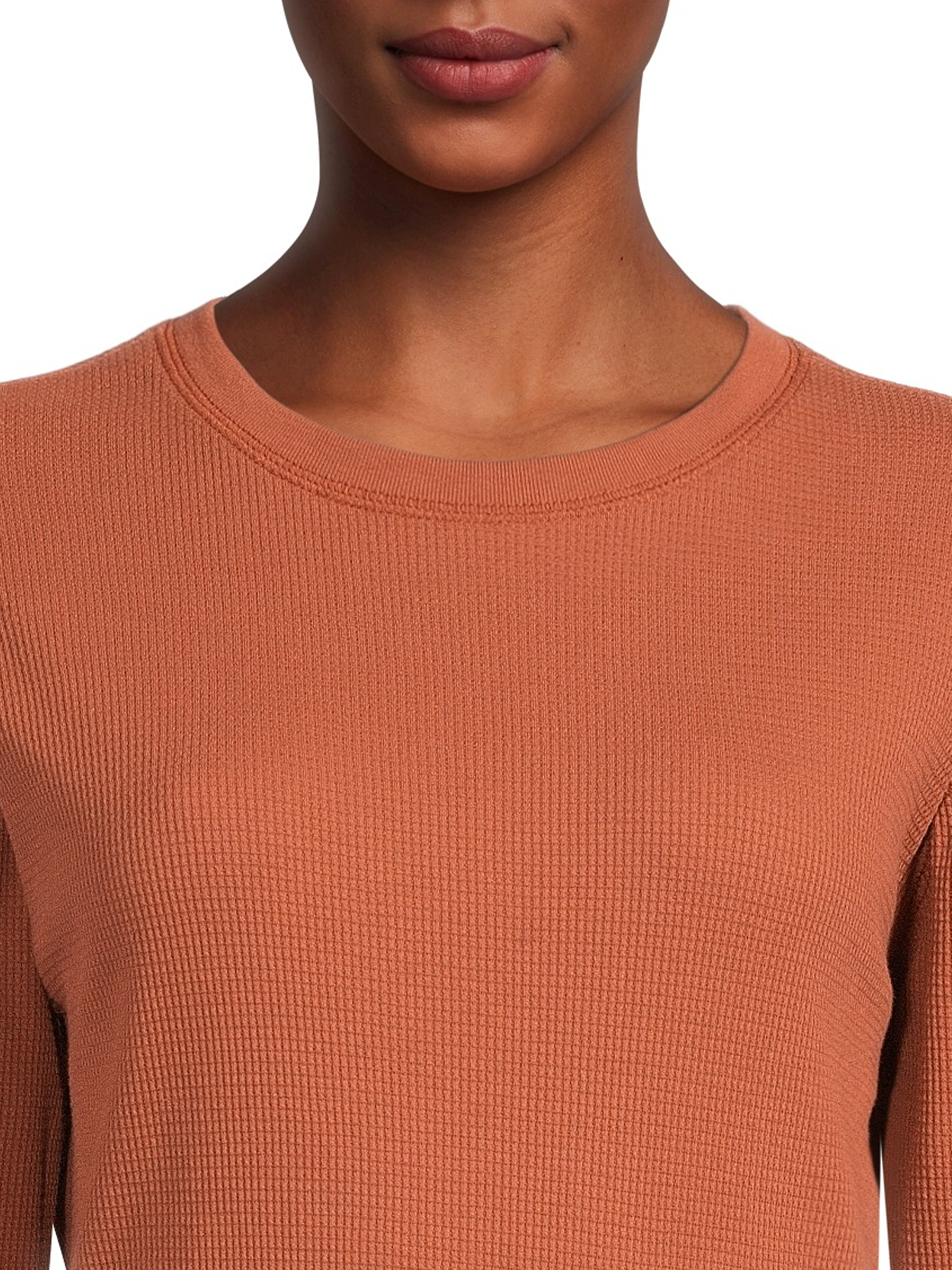 Time and Tru Women's Thermal Top with Long Sleeves - image 5 of 5