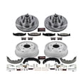 thumbnail image 3 of PowerStop Front and Rear Z23 Evolution Sport Brake Pad Rotor Drum and Shoe Kit Fits: FORD Select Models K15171DK, 3 of 10