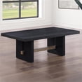 thumbnail image 4 of Pemberly Row Engineered Wood Contemporary 48" Coffee Table in Black Finish, 4 of 6