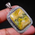 thumbnail image 2 of Bumble Bee Jasper Gemstone Handmade Fashion Ethnic Pendant Jewelry 2.20" SA 685, 2 of 2