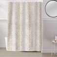 thumbnail image 5 of Fabric Shower Curtain, Modern Botanical Beige Tree Branch Pattern Shower Curtains with 12 Hooks Waterproof Machine Washable Bath Curtains for Bathroom,36 x 78in, 5 of 6