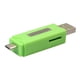 thumbnail image 1 of Micro USB OTG HUB Adapter TF Lector De Tarjetas Para Teléfonos Inteligentes Y Tabletas Verde, 1 of 8