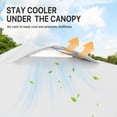 thumbnail image 6 of EAGLE PEAK 8 x 8 Pop Up Canopy Tent Instant Outdoor Canopy Easy Set-up Straight Leg Folding Shelter, 6 of 10
