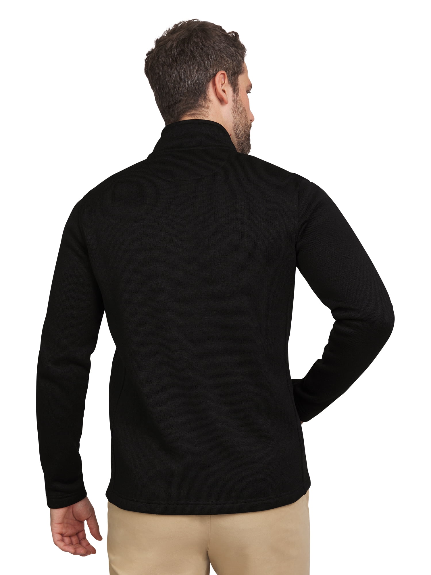 Chaps Mens' & Big Men's Full Zip Fleece Sweater Jacket, Sizes S-2XL