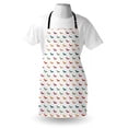 thumbnail image 4 of Scottie Dog Apron, Repeating Pattern of Soft Pastel Colored Happy Little Dachshund Breeds, Unisex Kitchen Bib with Adjustable Neck for Cooking Gardening, Adult Size, Multicolor, by Ambesonne, 4 of 4