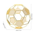 thumbnail image 2 of KAKOWELY Fútbol Metal Con Hueco Para De Pasillos Cocina Bares Y Tiendas, 2 of 7