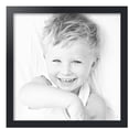 thumbnail image 2 of ArtToFrames 19" x 19" Black Picture Frame, 19x19 inch Black MDF Poster Frame (WOM-3943), 4 Pack, 2 of 7