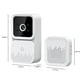 thumbnail image 3 of Timbre de video inalámbrico inteligente con control remoto, timbre visual inteligente, intercomunicador para el hogar, visión nocturna HD, timbre de seguridad Wifi para puerta., 3 of 9