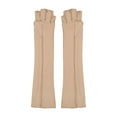 thumbnail image 1 of TISHITA Gants de Compression Longs Antidérapants pour Cyclisme Course Sport Entraînement Jaune, 1 of 8