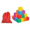 thumbnail image 3 of Lipstore Colorful Wooden Cube Solids Math Toy Early Learning for Classroom Boys Girls 2cm 30pcs, 3 of 8