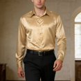 thumbnail image 6 of Button Down Shirt for Men Casual Lightweight Soft Shirts Loose Comfortable Beach Summer Clothing Yellow Size M, 6 of 6