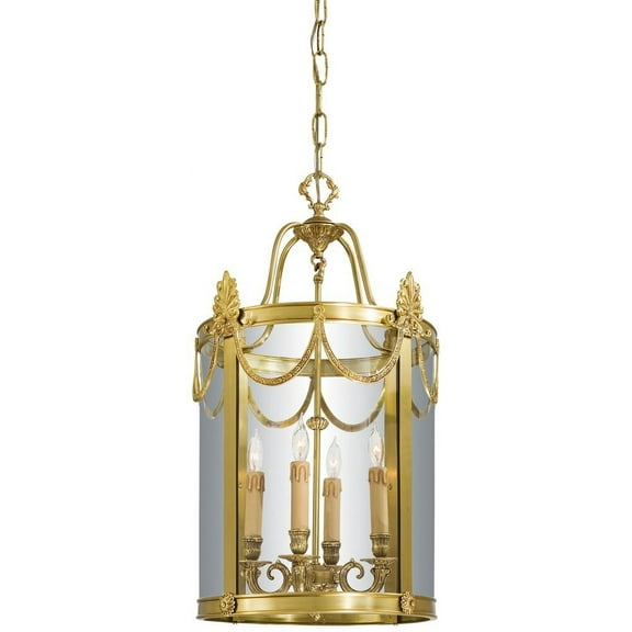 27.5 Inch Four Light Foyer     -Traditional Installation Minka Metropolitan N850804
