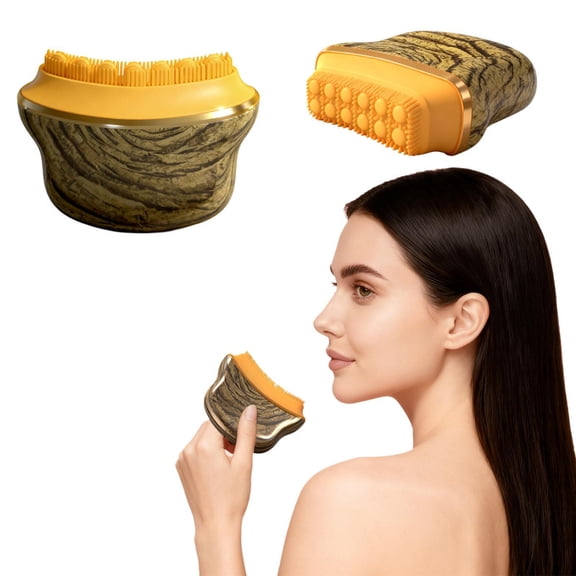 KoRwelex New Lymphatic Contour Face Brush, Jawline & Chin Sculpting Massager for Anti-Puffiness