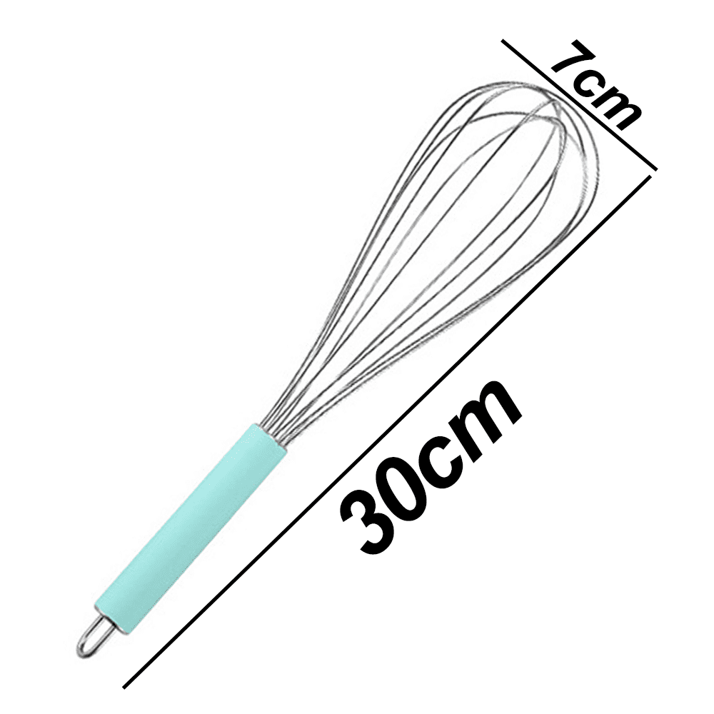 NUOLUX Wire Whisk Cooking Egg Whisk Kitchenstainless Whisks Small Metal  Manual Balloon Steel Whisks Mini Tool Hand Steel Beater
