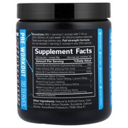 JNX Sports® The Shadow! Pre-Workout 350mg Caffeine Blue Raspberry 30 Serves