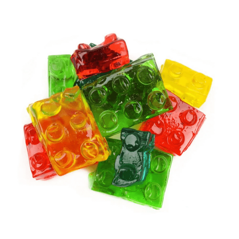 NY Spice Shop 3D Gummy Building Blocks - Gummy Bears - 3 Pound - Gummy Bear  - Gummi Bears