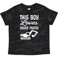 thumbnail image 3 of Inktastic Shovel Truck Boys Construction Digger Boys Toddler T-Shirt, 3 of 5