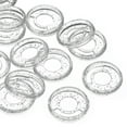 thumbnail image 5 of Uxcell 28mm Plastic Book Binding Discs Discbound Expansion Discs Binder Rings, Shine White 22 Pack, 5 of 6