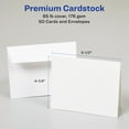 Avery Printable Note Cards with Envelopes, 4.25" x 5.5" (3379)