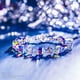 HEIBIN Bracelet Femme au Nord du Bracelet en Cristal, Cadeau de Bijoux pour Femmes avec Boîte à Bijoux Cadeau (Type A) – image 2 sur 6