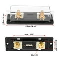 thumbnail image 3 of Unique Bargains 2pcs Black Vehicle 30 Amp ANL Fuse with In-Line Holder Electrical Protection Fusible, 3 of 7