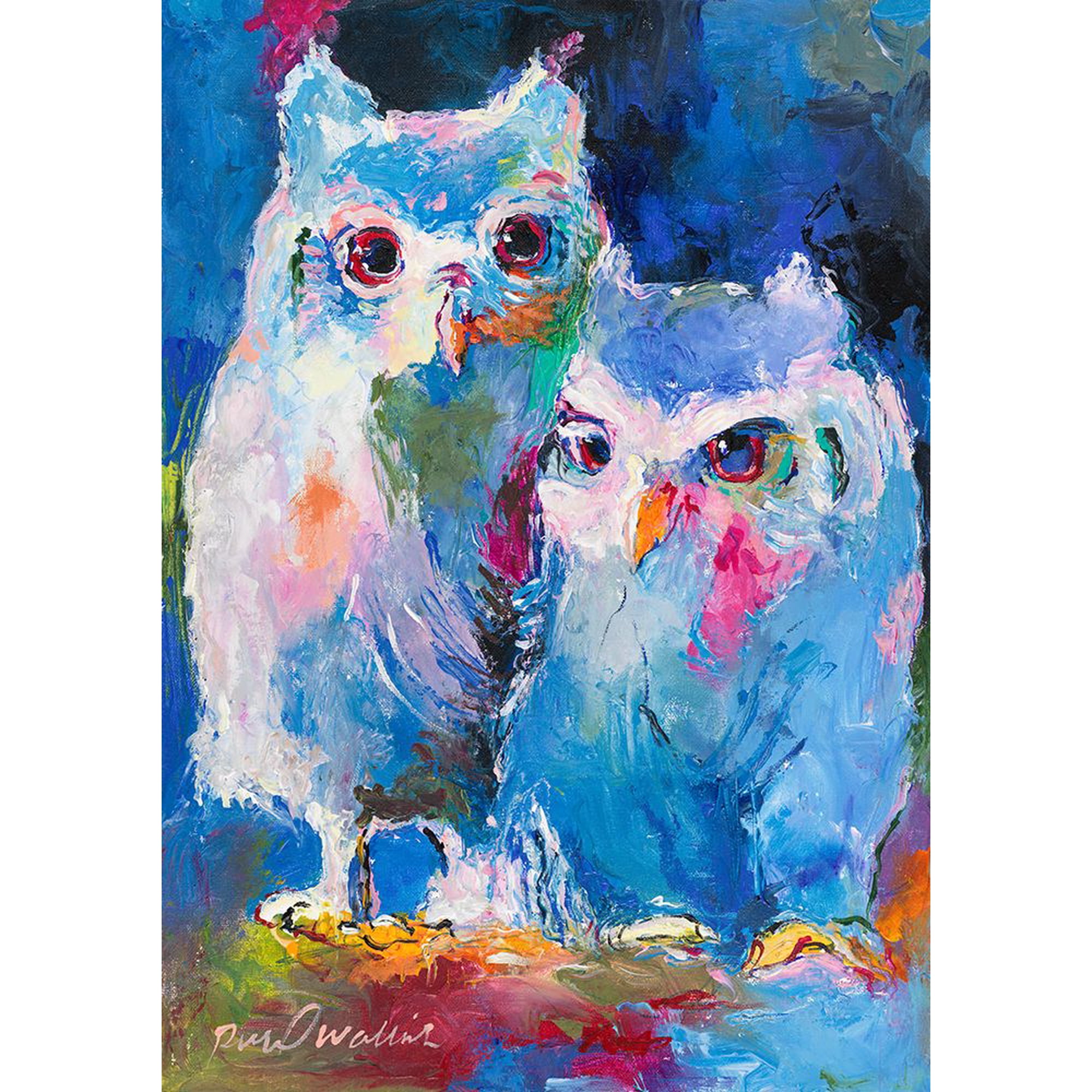 Owls Poster Print - Richard Wallich (24 x 36)