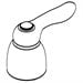 thumbnail image 2 of Moen 100621 Handle Kit Chrome 2-11/25 in., 2 of 2