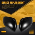 thumbnail image 5 of Car Door Mirror Shell Side Rear View Mirror Cover A0999066702 A0998103602 for C E S Class W206 W214 W223, 5 of 5